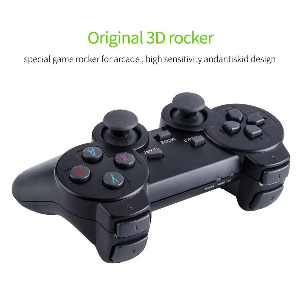  Retro Video Game Console 2.4G Wireless Console Game Stick 4K 20000 Game 64G 